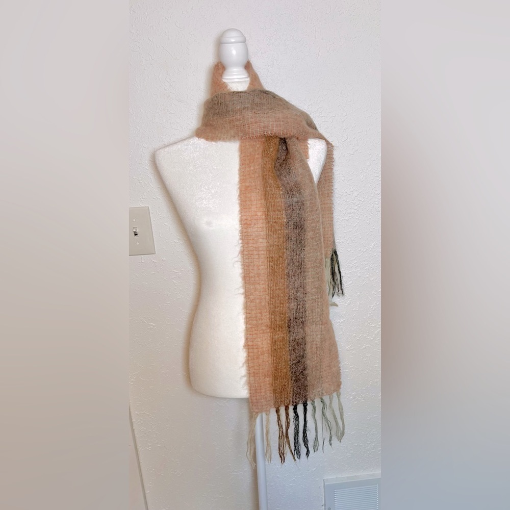 VNTG Wool / Mohair Blend Scarf - Made in Great Britain